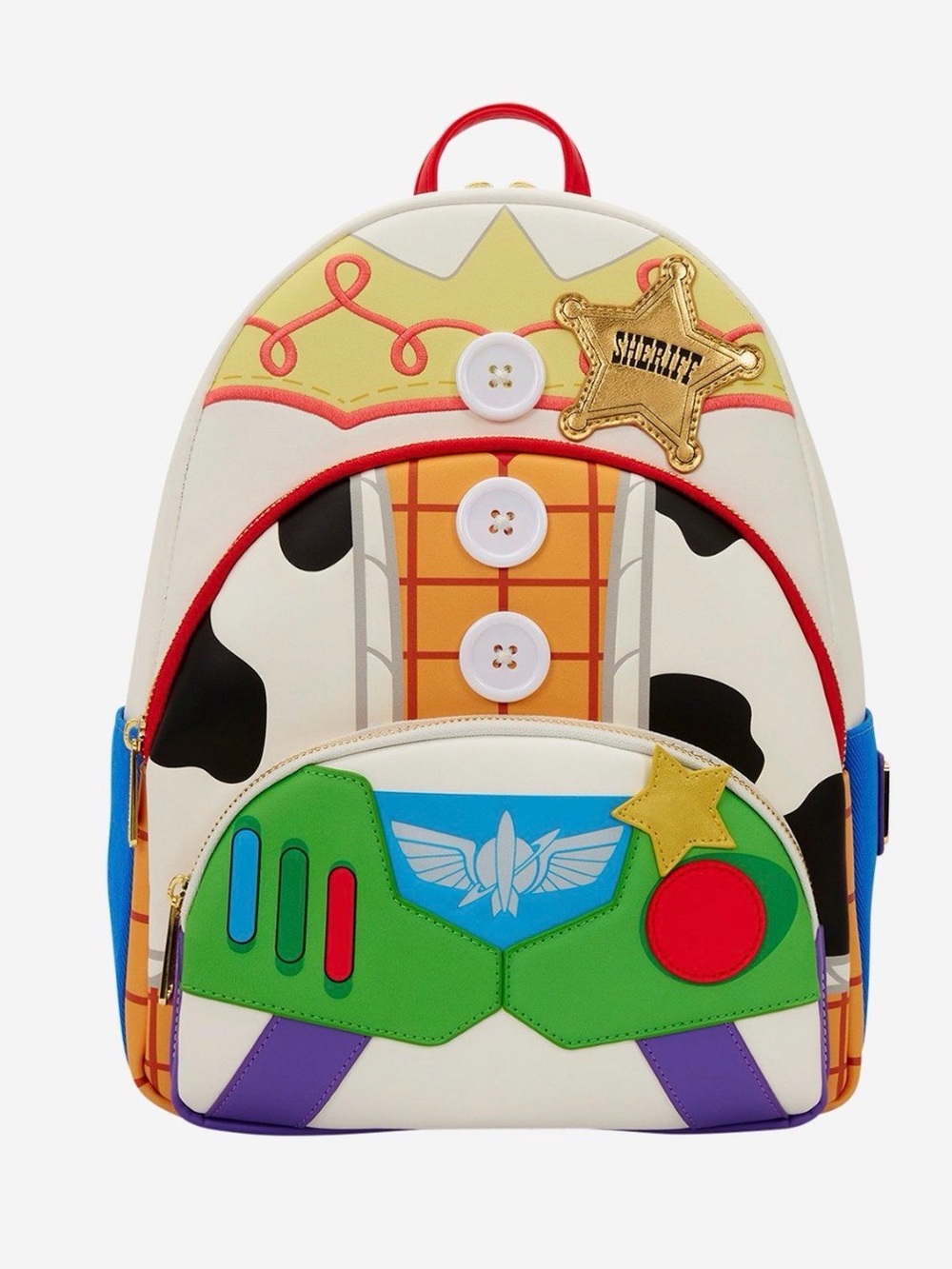 New Loungefly Disney Pixar Toy Story 5 Jessie, Woody, and Buzz BackPack